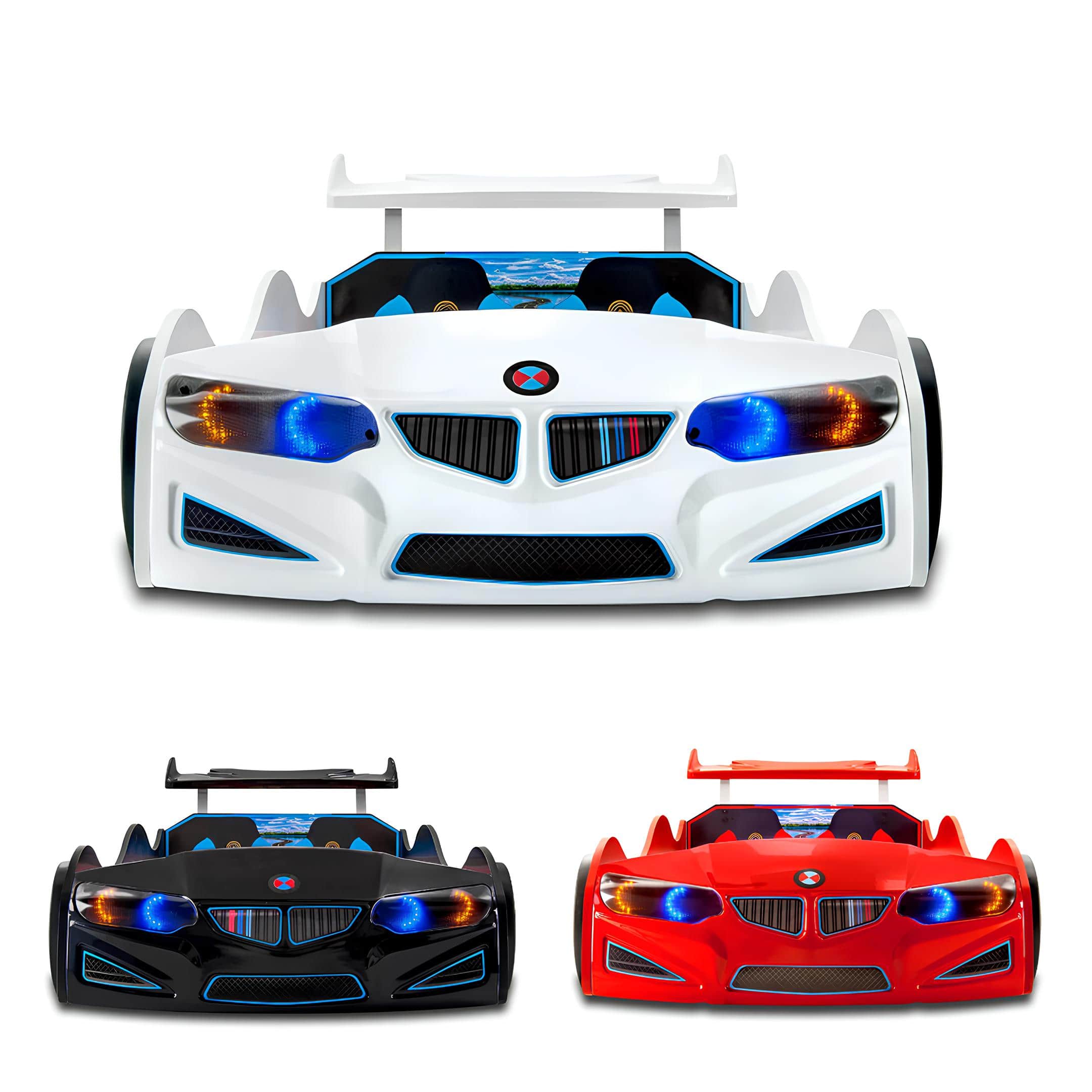 GT2 - BMW - Arabalı Yatak - Tekerlekleri Ledli