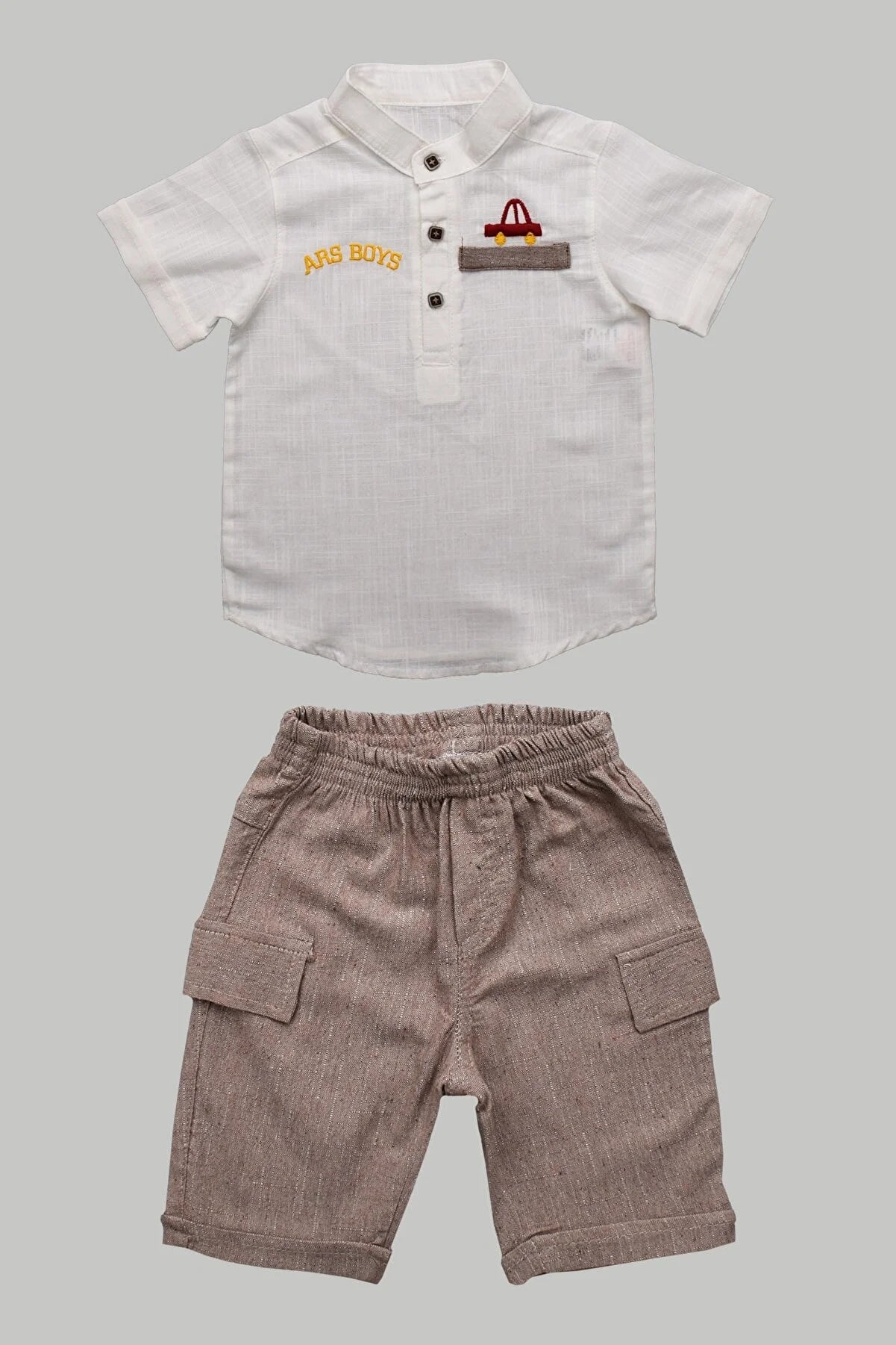 Boy's Shirt Two Piece Suit 