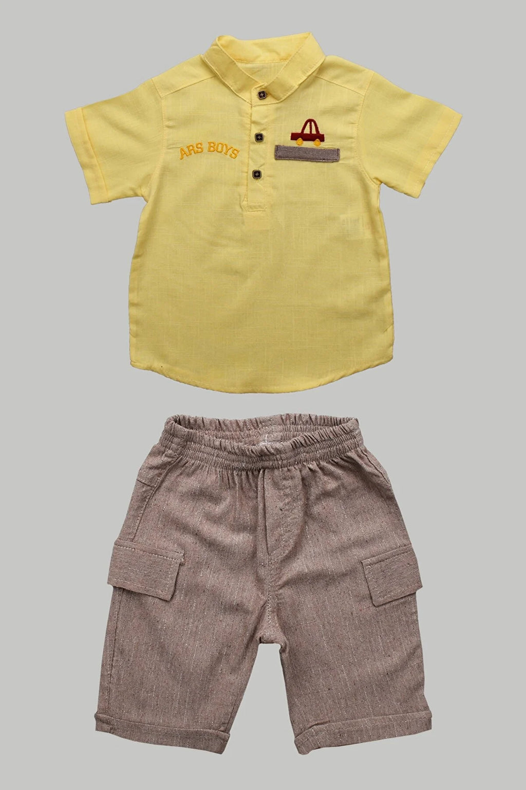 Boy's Shirt Two Piece Suit 