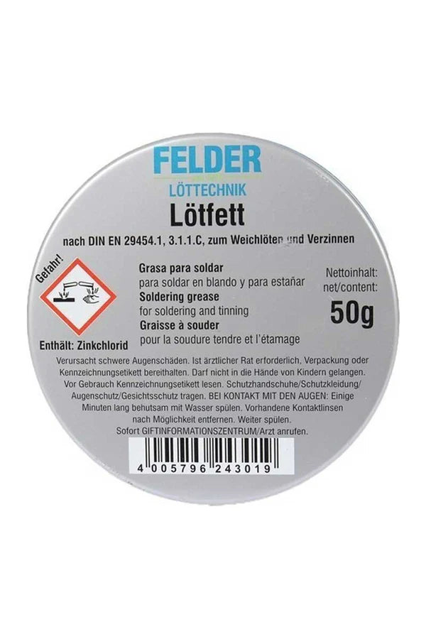 Lehim Pastası 50gram - Lötfett Felder