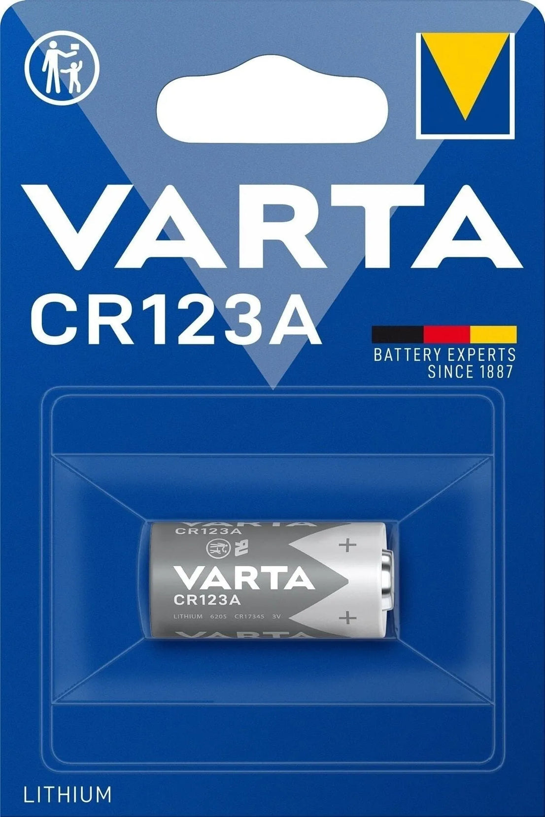 Varta Cr123a 3v Lityum Pil 10'lu