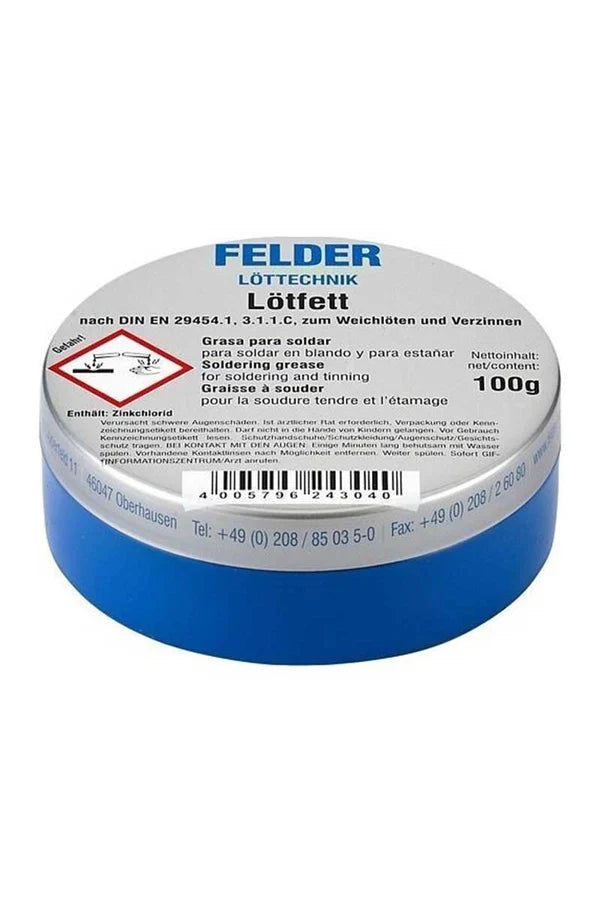 Lötfett Felder Lehim Pastası - 100gr