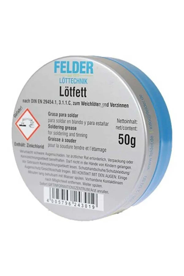 Lehim Pastası 50gram - Lötfett Felder