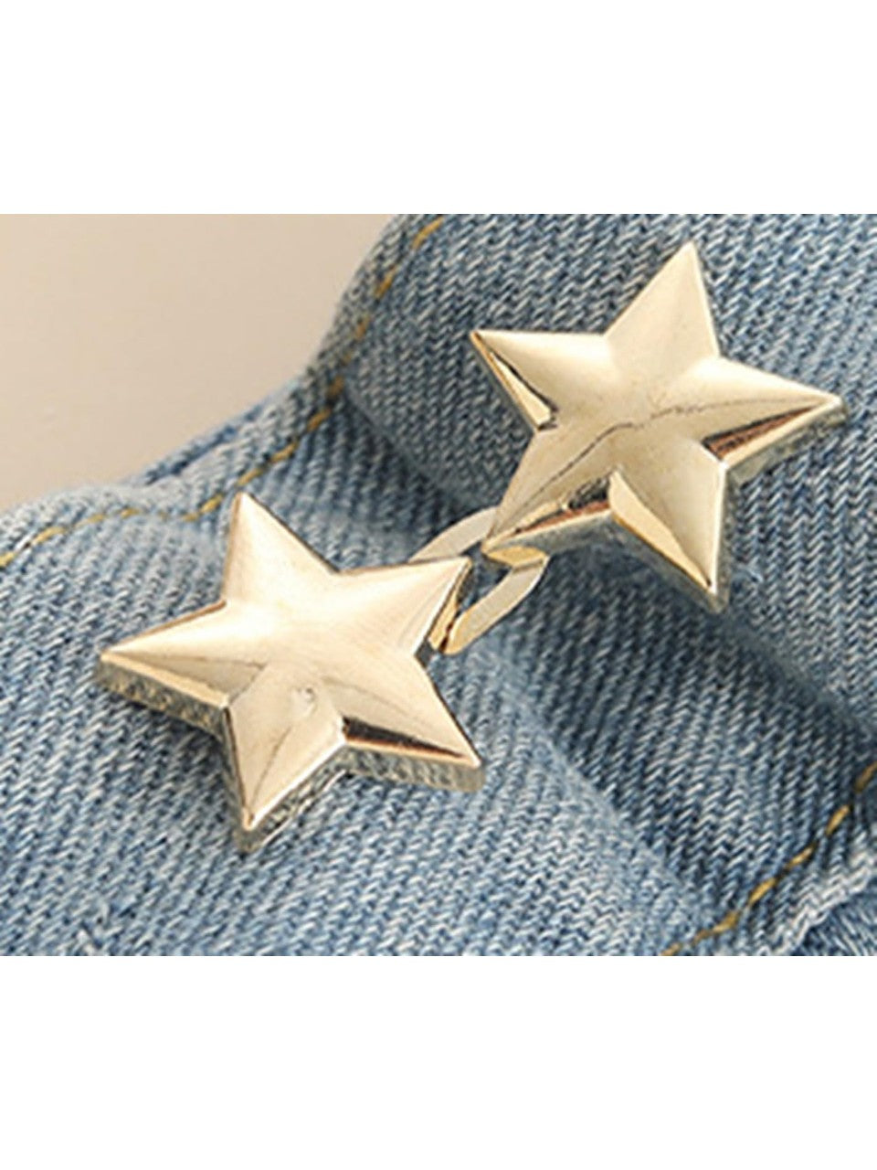 Trouser Waist Narrowing Device, Brooch, Teddy Bear Belt, Silver Color Teddy Bear Waist Narrowing Snap, Durable Iron Snap, Jeans Narrowing Device, Women