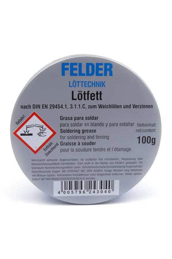 Lötfett Felder Lehim Pastası - 100gr