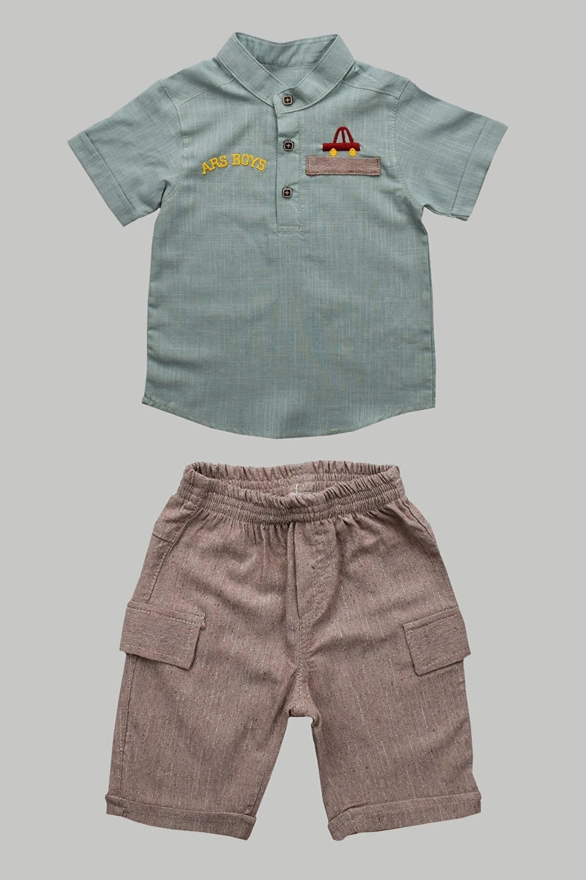 Boy's Shirt Two Piece Suit 