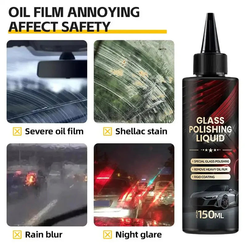Hızlı Kolay Cam Cilalama Leke Temizleyici