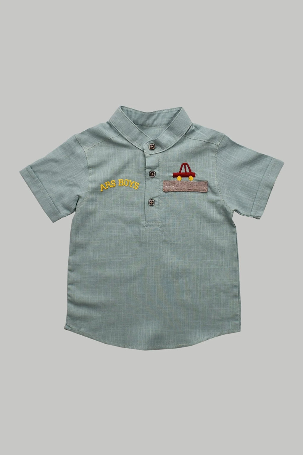 Boy's Shirt Two Piece Suit 