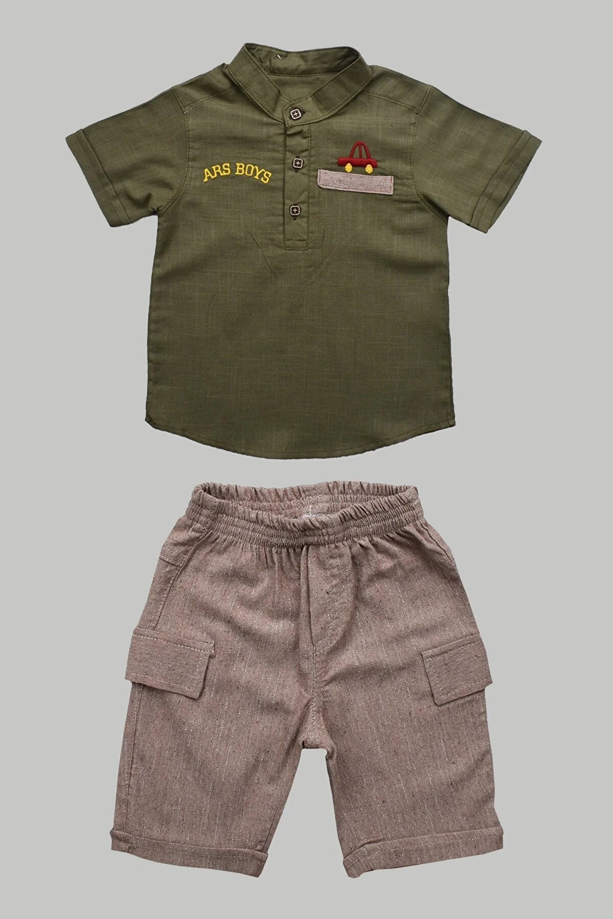 Boy's Shirt Two Piece Suit 