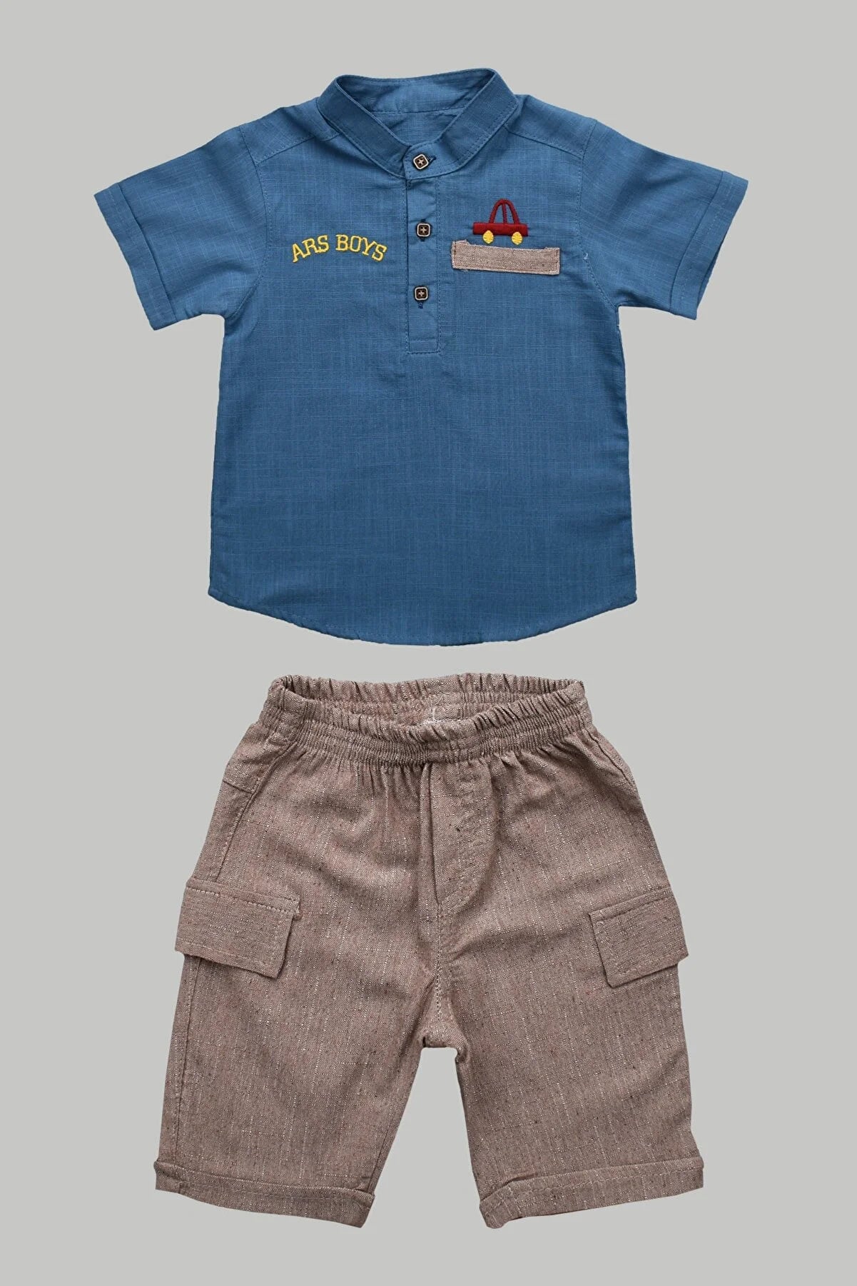 Boy's Shirt Two Piece Suit 