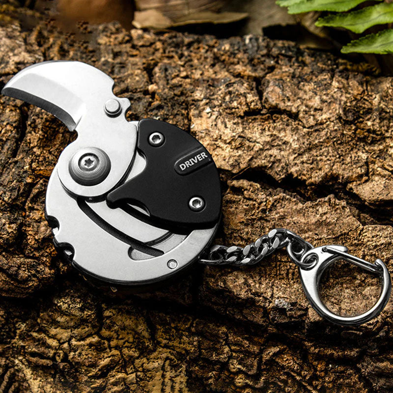 Mini Yürüyüş Hayatta Kalma Anahtarlık Aracı