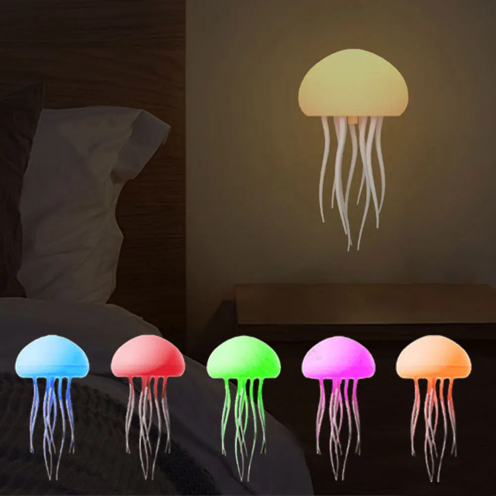 Denizanası RGB Ses Kontrollü Sarkıt Gece Lambası