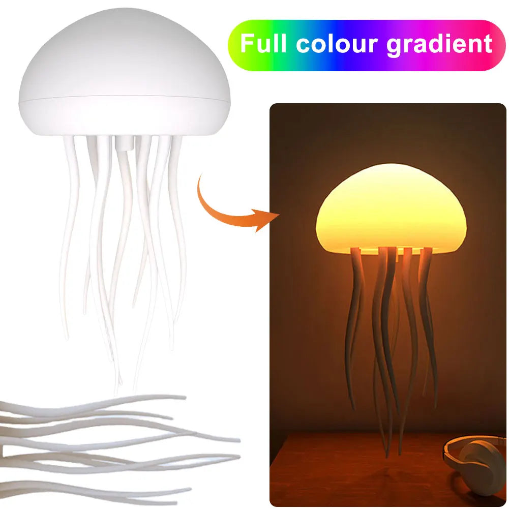 Denizanası RGB Ses Kontrollü Sarkıt Gece Lambası