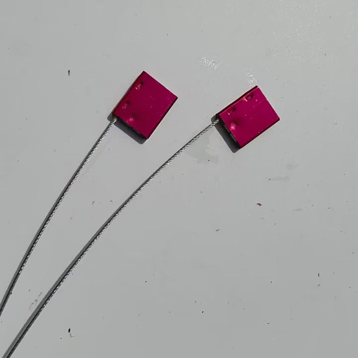 Konteyner Mühürü, Çelik Halatlı Mühür, Seri Numaralı Lazer Kazıma