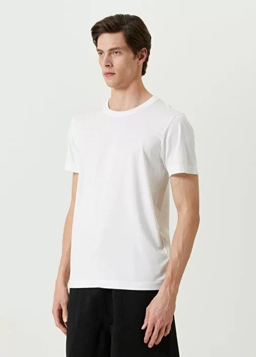 Gucso Men's Basic Crew Neck Regular T-Shirt - White 