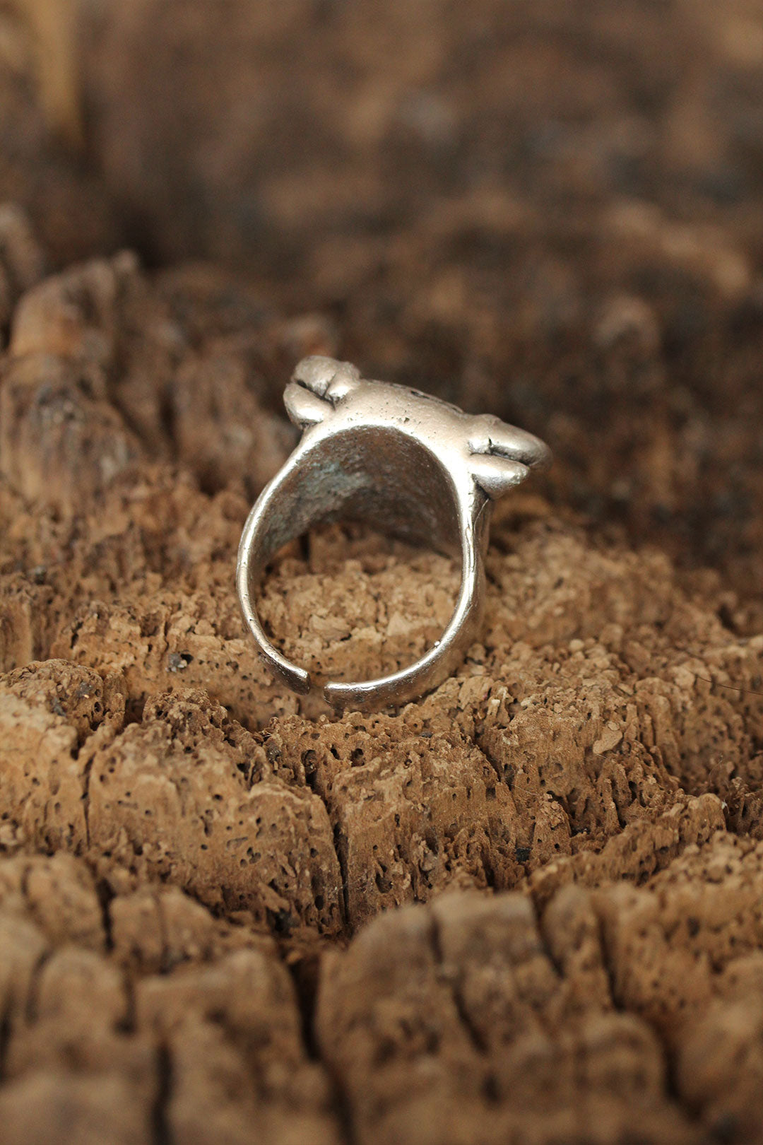 Bull Model Adjustable Men's Ring
