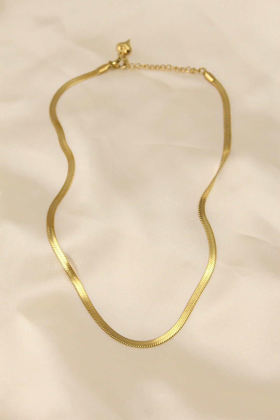 316L Steel Gold Color 45 cm Italian Chain Model Women's Necklace