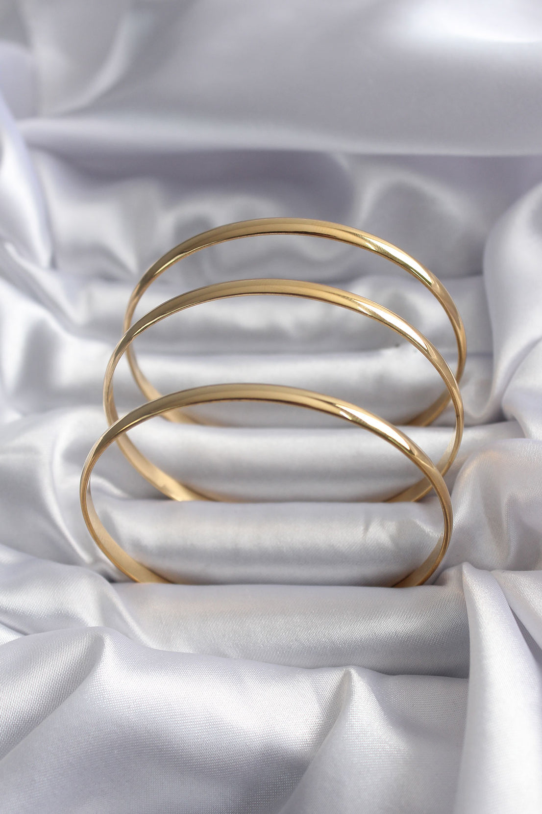 316L Çelik Gold Renk Ajda Model Kadın Bileklik