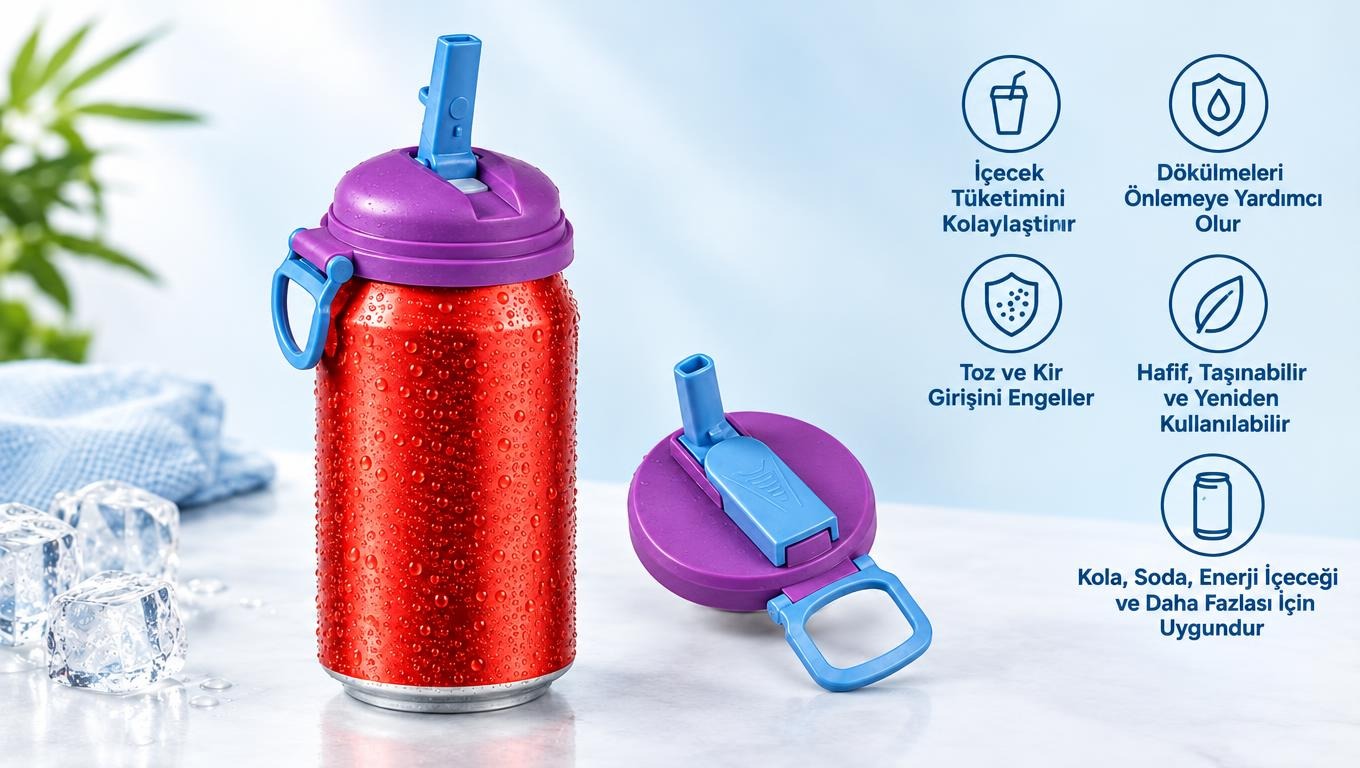 Pipetli İçecek Kapağı Nedir? Kutu İçecekler İçin Pratik ve Kullanışlı Çözüm