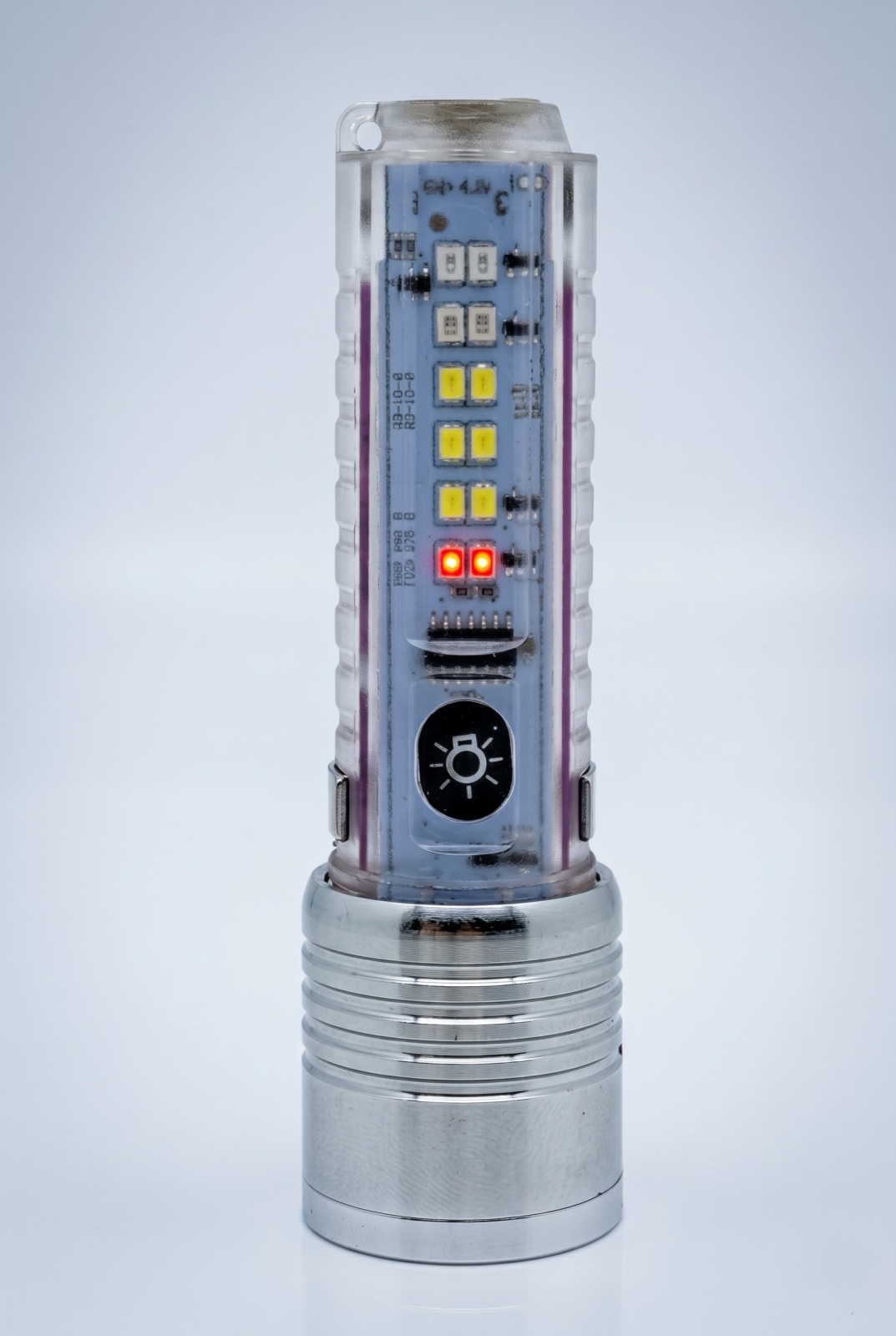 USB Şarjlı El Feneri 2000 Lümen Zoomlu Mıknatıslı UV Işıklı Type-C Şarjlı Güçlü LED Fener - görsel 2