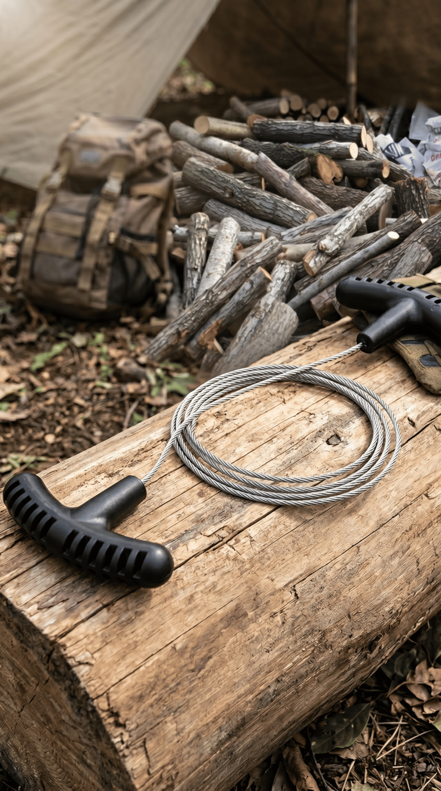 Taşınabilir Tel Testere Kamp Survival Cep Testeresi Paslanmaz Çelik Odun Ahşap Ağaç Plastik Kesici Outdoor El Aleti