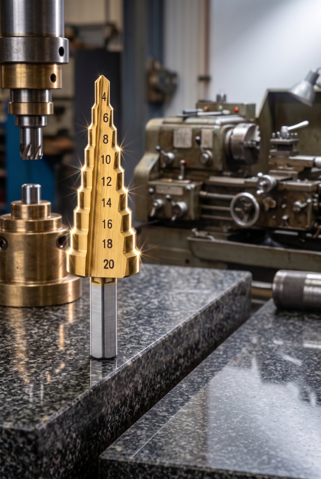 4-20 mm Kademeli Matkap Ucu Çok Amaçlı Delme Aparatı Metal Ahşap Plastik Profesyonel Matkap Ucu
