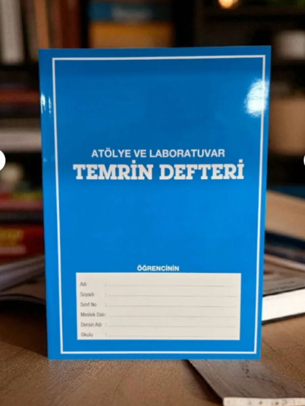 Atölye Laboratuvar Deney ve Temrin Defteri 50 Yaprak 100 Sayfa Kareli Teknik Ders Elektrik Elektronik Defteri - görsel 3