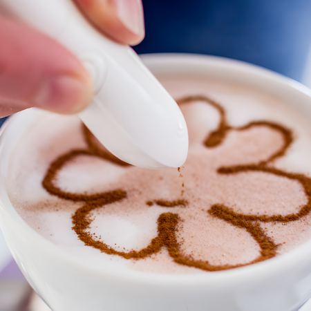 Profesyonel Elektrikli Latte & Pasta Dekorasyon Kalemi – Ev ve Kafeler İçin