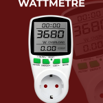 220V Dijital Wattmetre Priz Tipi Enerji Ölçer – Elektrik Tüketim ve Sarfiyat Ölçer
