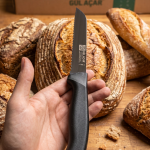 No:1 1706, Tırtıklı Mutfak Bıçağı Paslanmaz Çelik Ekmek Domates Sebze Kesme Bıçağı