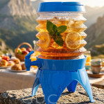 Portatif Su Sebili, Kamp & Piknik Soğuk İçecek Sebili, Katlanabilir, Taşınabilir
