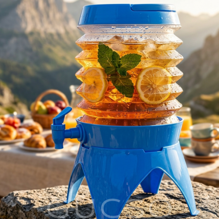 Portatif Su Sebili, Kamp & Piknik Soğuk İçecek Sebili, Katlanabilir, Taşınabilir